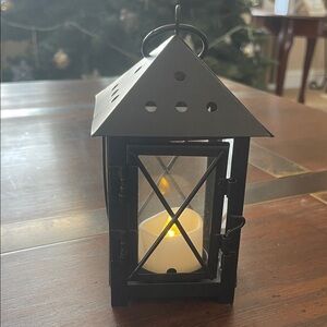 Black Lantern with Candle